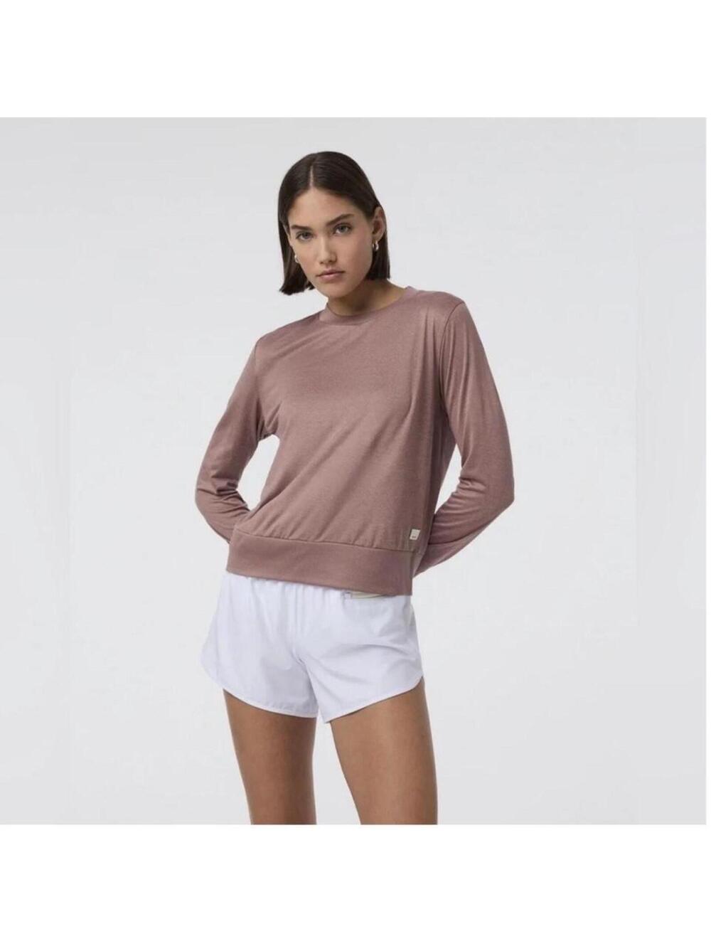 VUORI Daydream Crew Women's Performance Top Size S athleisure gym